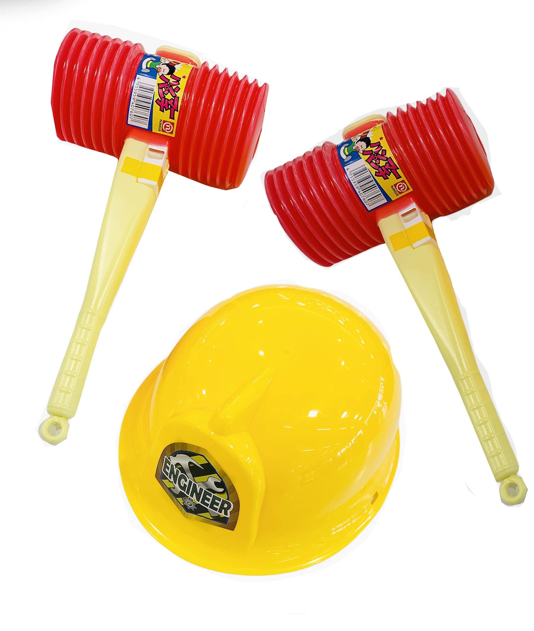 Amazon.co.jp: たたいて・かぶって・ジャンケンポン 3点セット 【プラ